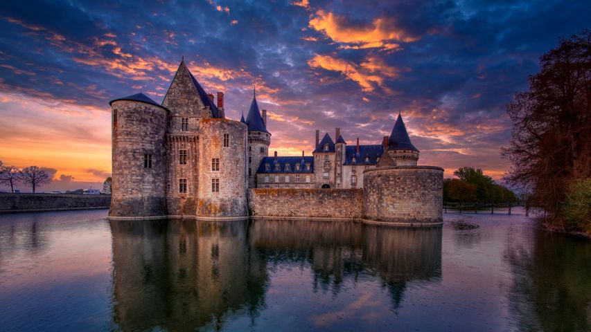 Schloss Sully-sur-Loire, Centre-Val de Loire, Frankreich