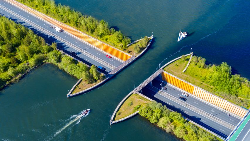 Aquädukt Veluwemeer, Niederlande