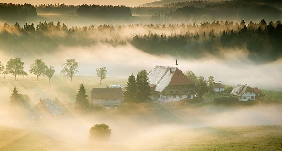 Bauernhof Unterfallengrundhof in Gütenbach, Schwarzwald, Baden-Württemberg, Deutschland