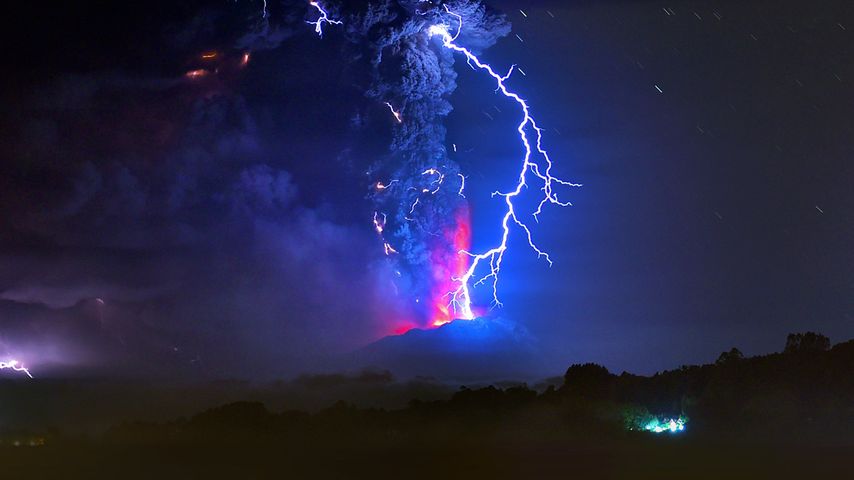 Ausbruch des chilenischen Vulkans Calbuco im April 2015 