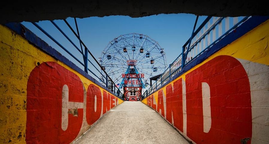 Riesenrad auf Coney Island, New York City, USA – Ed Freeman/Getty Images ©
