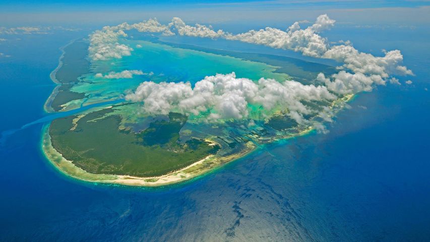Aldabra-Atoll, Seychellen, Indischer Ozean 