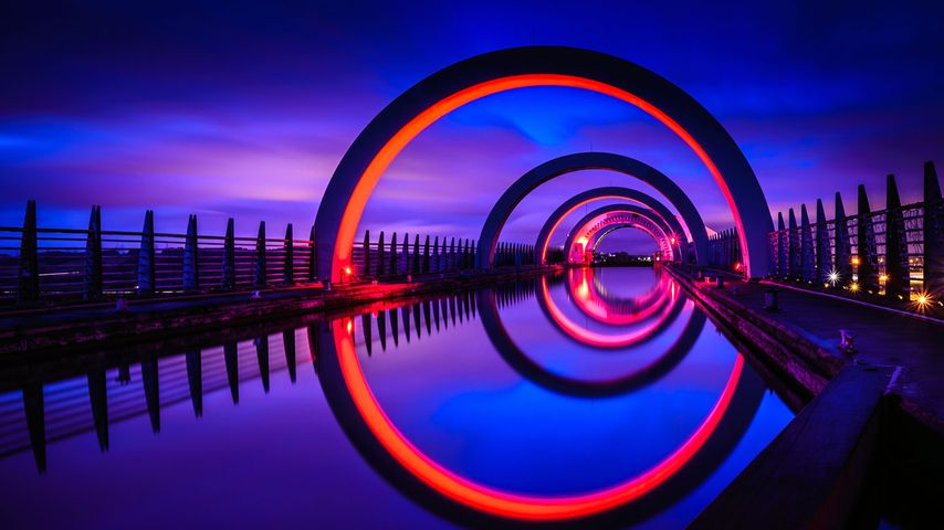 Falkirk Wheel, Schottland