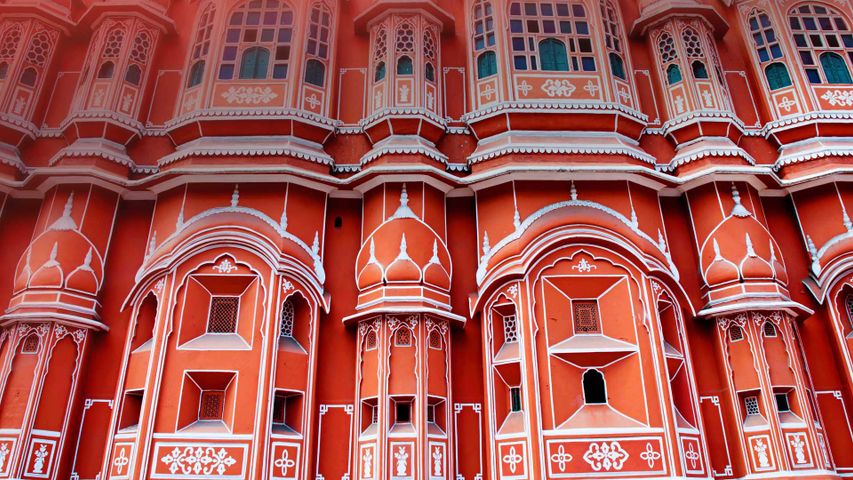 Hawa Mahal in Jaipur, Indien 