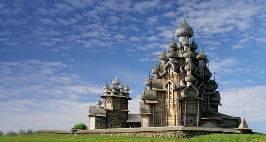 Verklärungskirche auf der Insel Kischi im Onegasee, Russland – Ellen Rooney/Getty Images ©