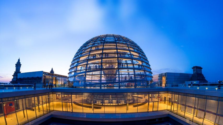 Reichstagskuppel, Berlin, Deutschland 