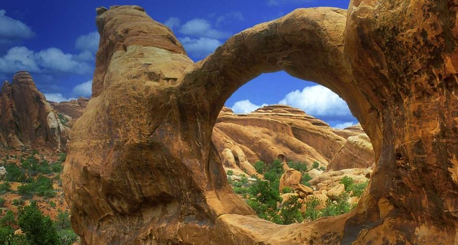 Steinbogen im Arches-Nationalpark, Utah, USA – Purestock/Getty Images ©