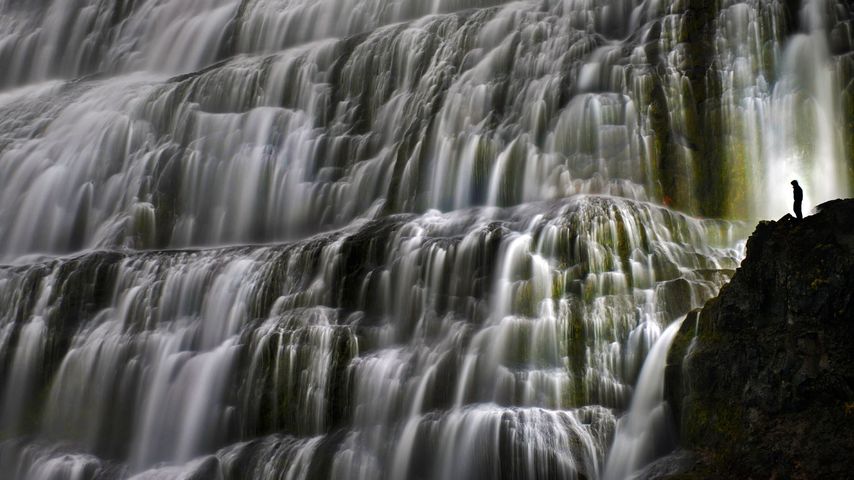 Dynjandi-Wasserfall, Island 