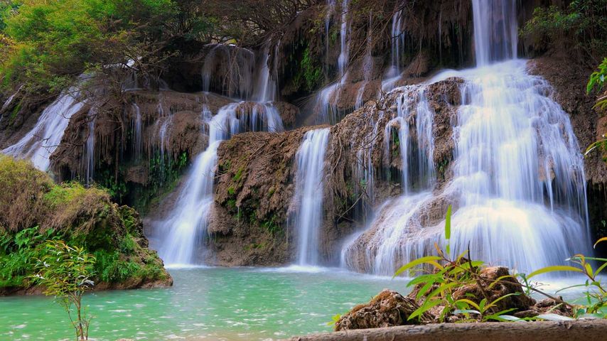 Wasserfall Thi Lo Su im Wildschutzgebiet Umphang, Thailand