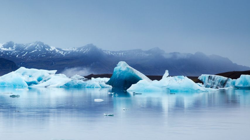 Gletschersee Jökulsárlón, südöstliches Island
