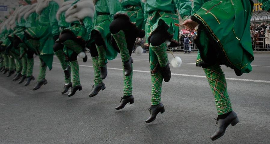 Parade zum St. Patrick’s Day in Moskau, Russland – Sergei Karpukhin/Corbis ©