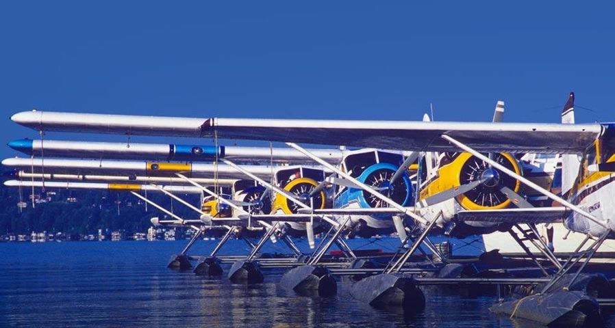 Wasserflugzeuge in Seattle, Washington