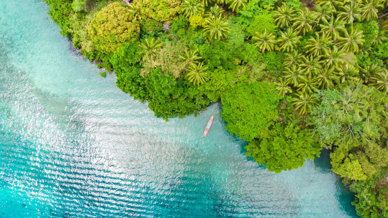 Pulau Ay蓝色泻湖, 班达群岛, 印度尼西亚