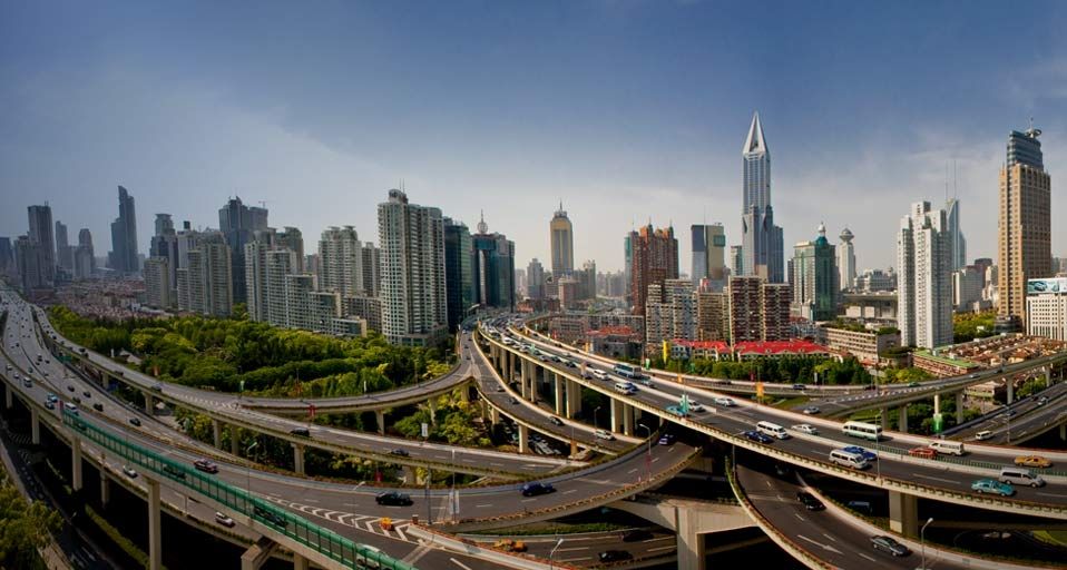上海高速公路立交桥