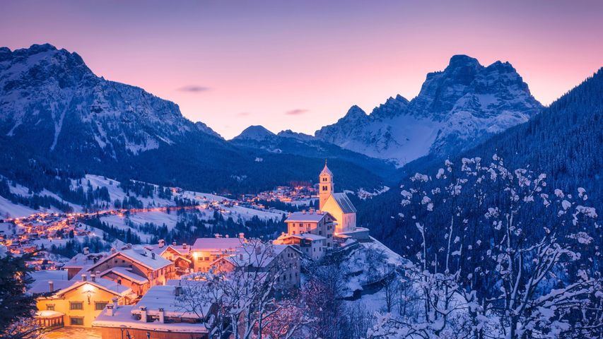 Colle Santa Lucia in den Dolomiten, Italien