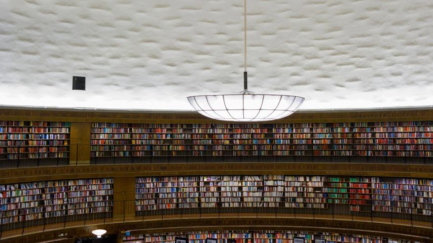 Stadtbibliothek Stockholm, Schweden 