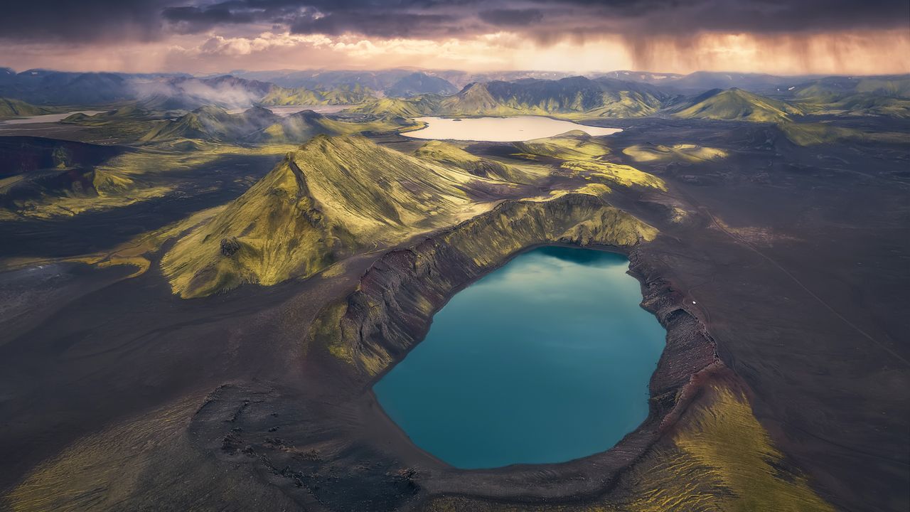 赫瑙萨波鲁尔火山口, 菲亚拉巴克自然保护区, 兰德曼纳劳加尔, 冰岛