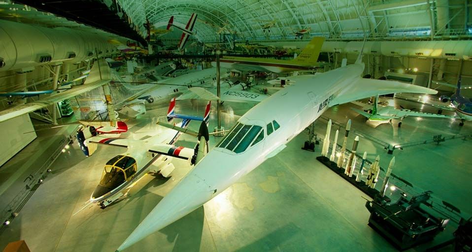 美国国家航空和航天博物馆中展出的飞机