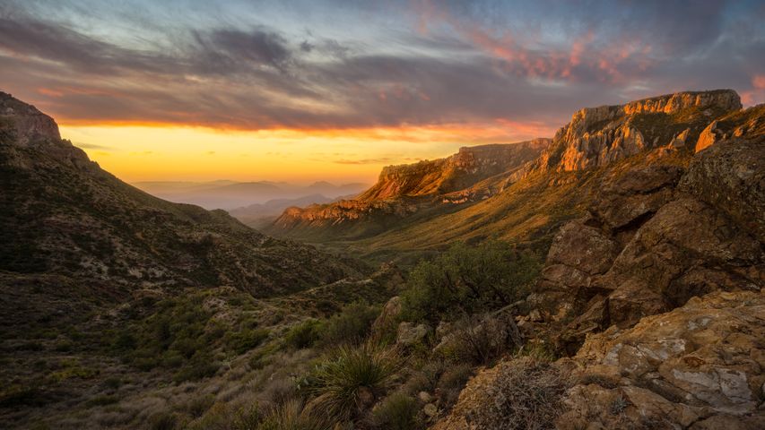 Chisos Mountains, Big-Bend-Nationalpark, Texas, USA