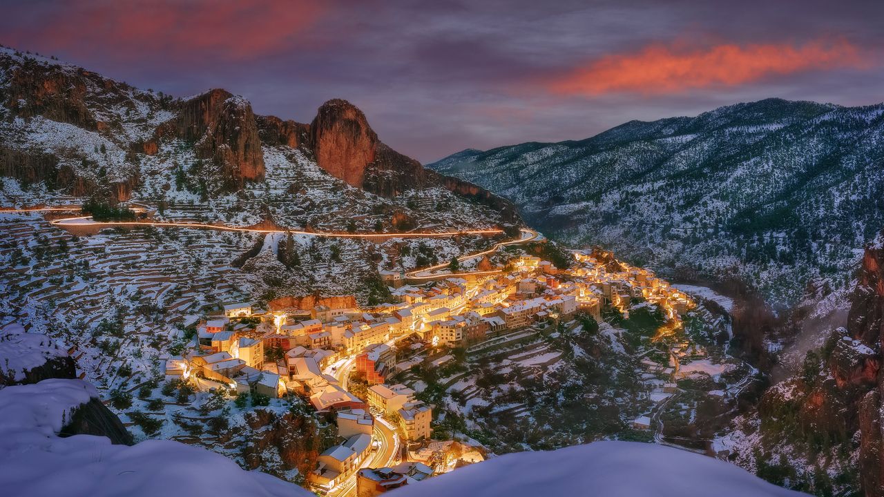 Ayna, Sierra del Segura, Albacete, Spanien