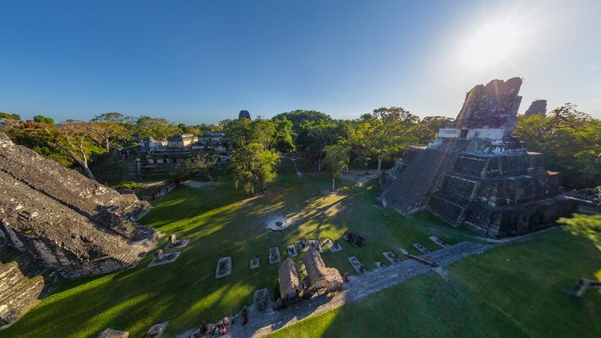 Maya-Pyramiden, Tikal, Guatemala