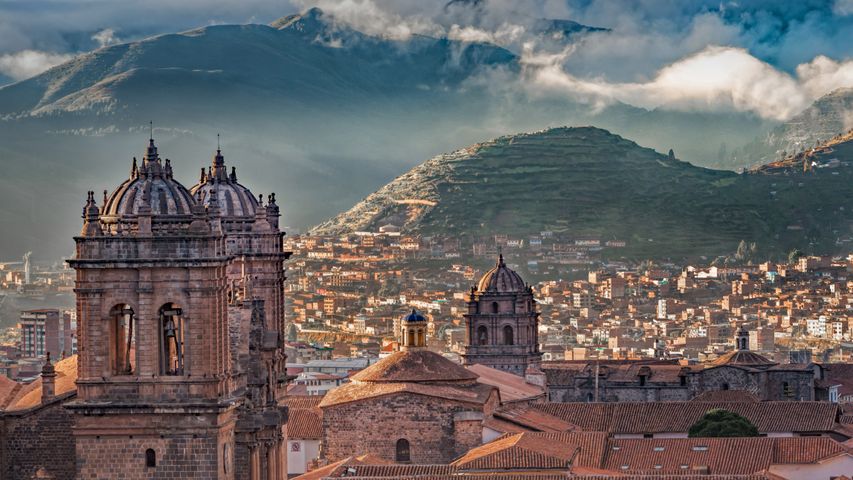 Kathedrale von Cusco auf der Plaza de Armas, Cusco, Peru