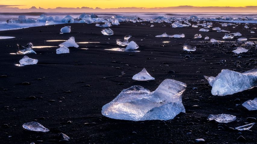 Jökulsárlón, Island - Bing Fotos