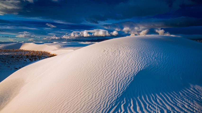 Gips-Dünen, White-Sands-Nationalpark, New Mexico, USA
