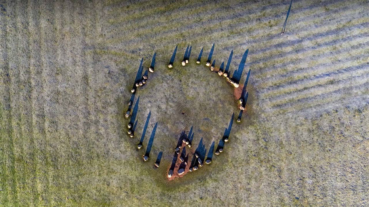 凯西克附近的Castlerigg石圈，英国坎布里亚