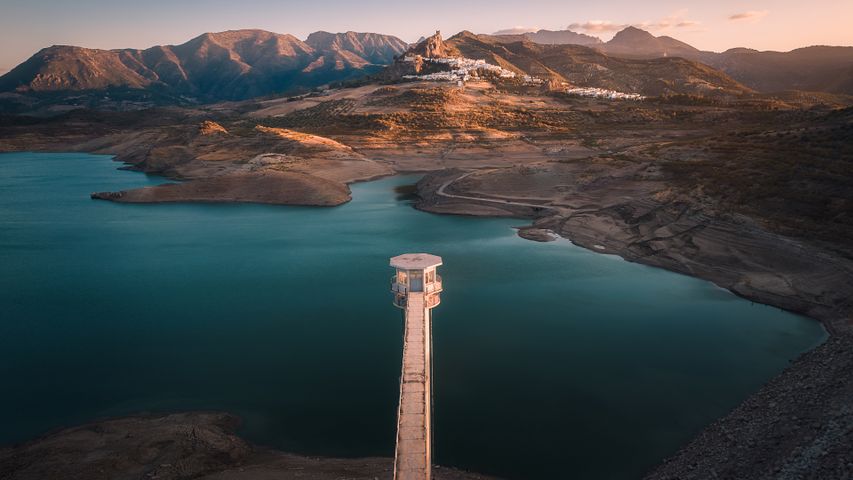 Zahara de la Sierra, Cádiz, Spanien