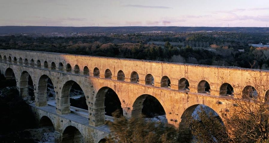 Der Pont du Gard bei Remoulins, Département Gard, Frankreich – Romain Cintract/Getty Images ©