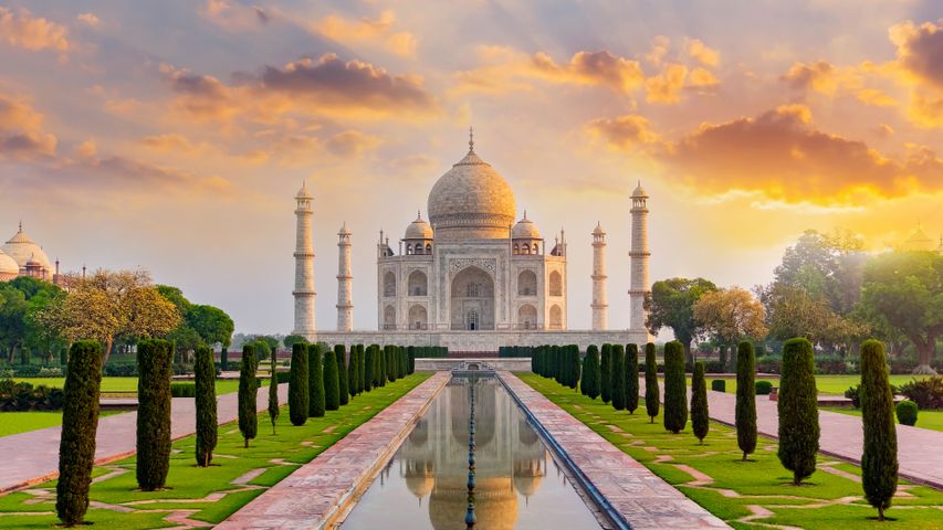 Taj Mahal in Agra, Uttar Pradesh, Indien