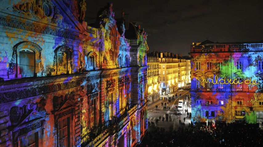 Festival of Lights, Lyon, Region Rhône-Alpes, Frankreich