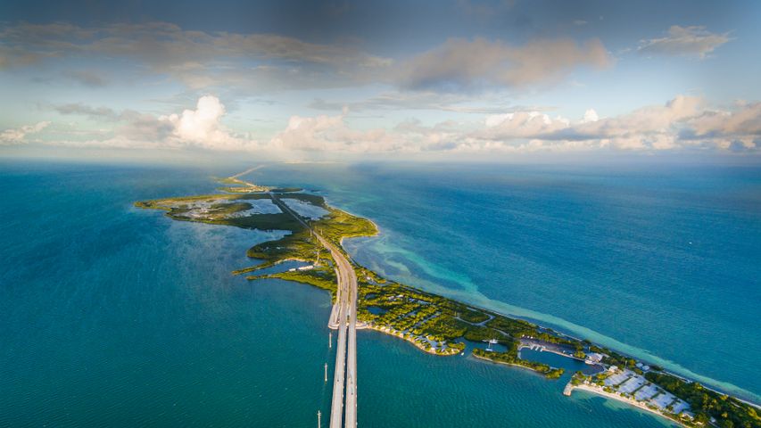 Der Overseas Highway, Florida, USA