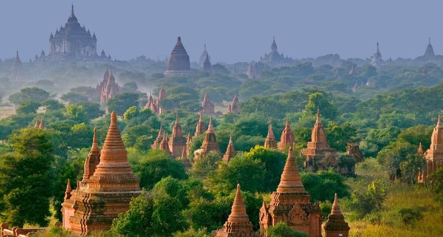 Die Tempel von Bagan in Myanmar – Keren Su/Corbis ©