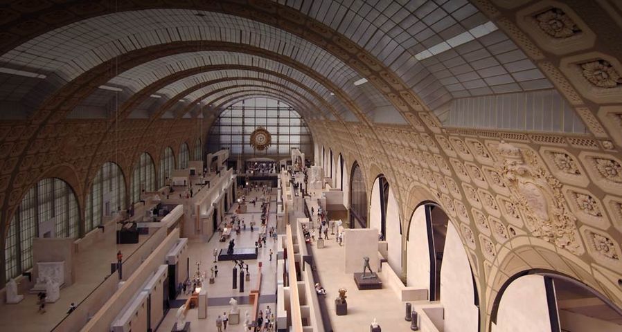 Das Orsay-Museum im ehemaligen Bahnhof Orsay, Paris, Frankreich – DEA/Photolibrary ©