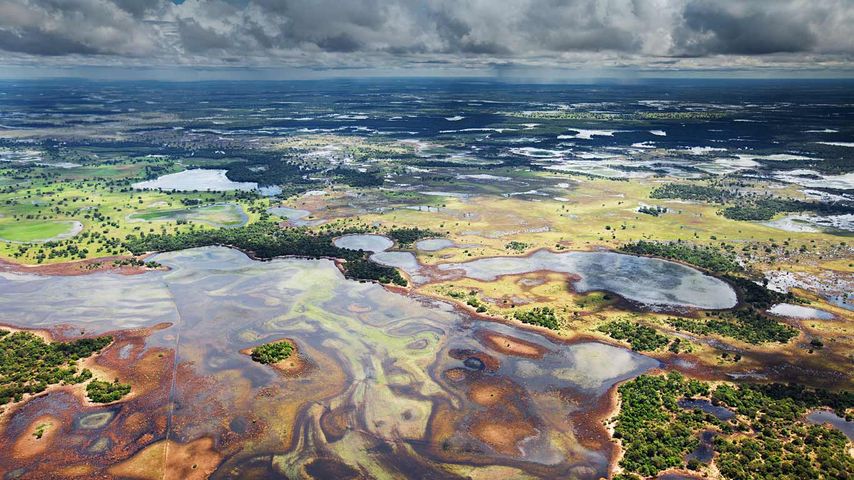 Überschwemmungsgebiete im Pantanal, Brasilien