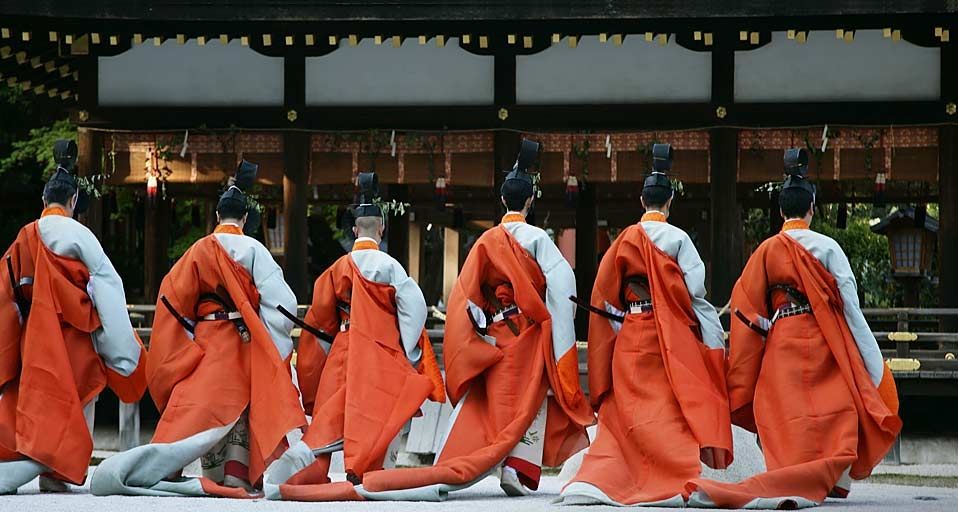 日本京都的葵祭仪式