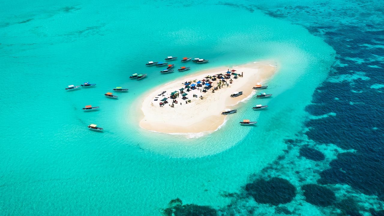 海滩沙洲