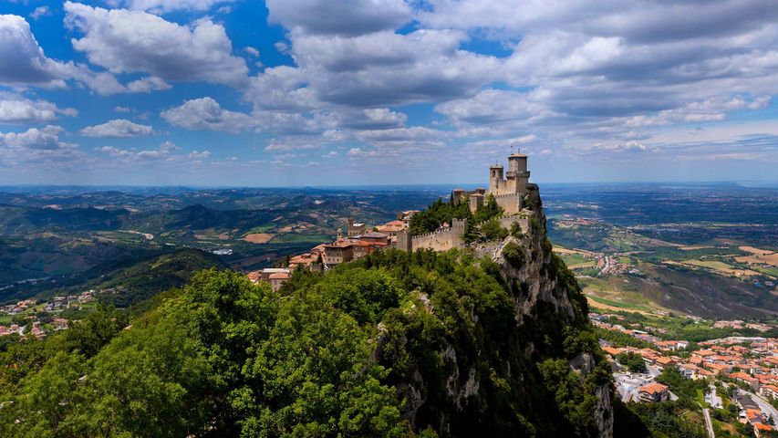 Die Festung Guaita in San Marino