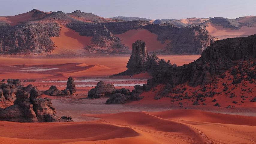 Tassili N'Ajjer Nationalpark in der Sahara, Algerien