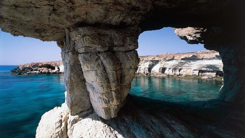 Meereshöhlen am Kap Greco, Zypern