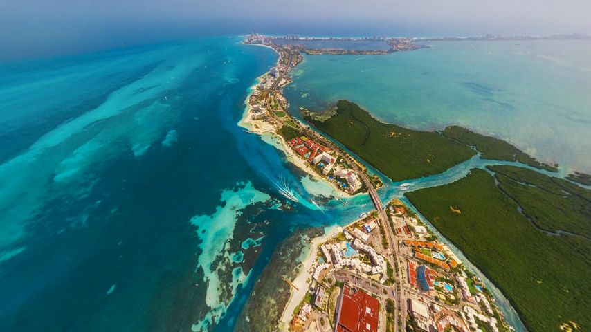 Cancún, Mexiko Panorama
