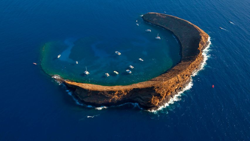 Molokini, Maui, Hawaii, USA
