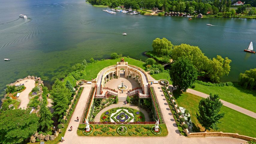 Orangerie des Schweriner Schlosses am Schweriner See, Schwerin, Mecklenburg-Vorpommern