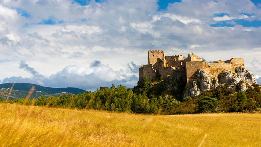 Castillo de Loarre, Provinz Huesca, Region Aragonien, Spanien