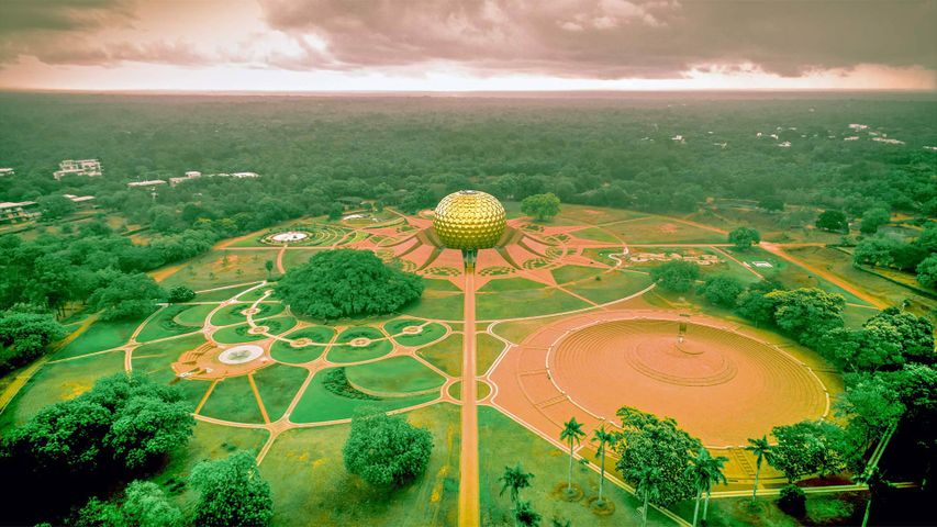 Auroville, Indien