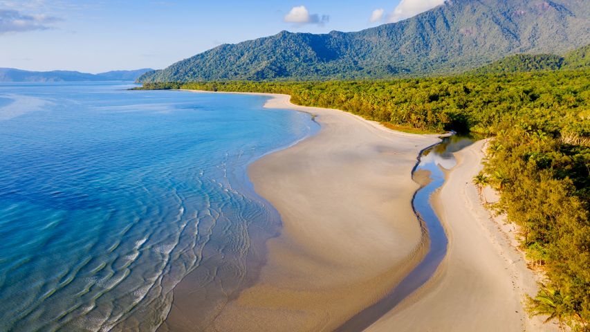 Noah Beach im Daintree Rainforest, Queensland, Australien