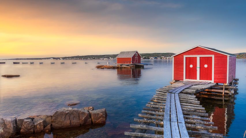 Fischerdorf Tilting, Fogo Island, Neufundland und Labrador, Kanada