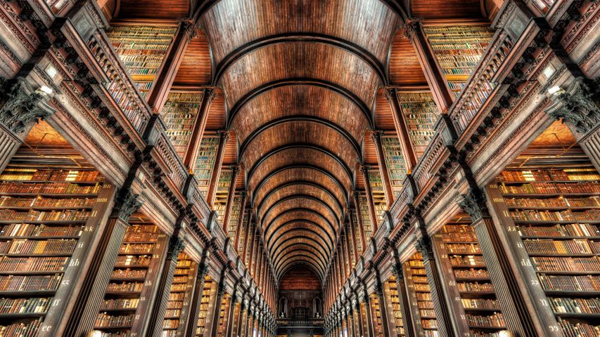 Bibliothek des Trinity College Dublin, Irland